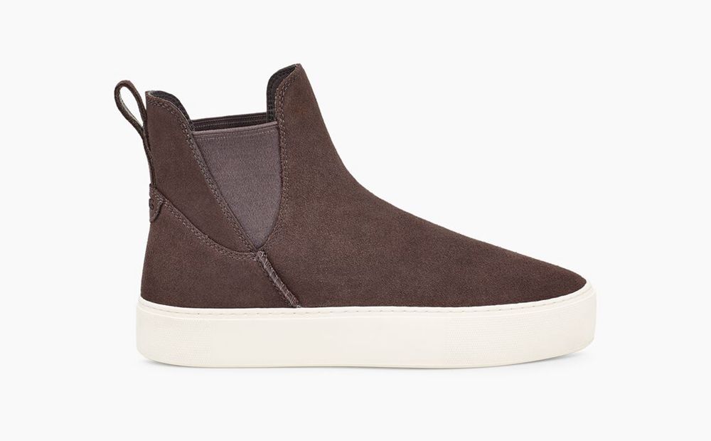 Ugg Mauna - Womens Sneakers - Chocolate - NZ (6871LXUJB)